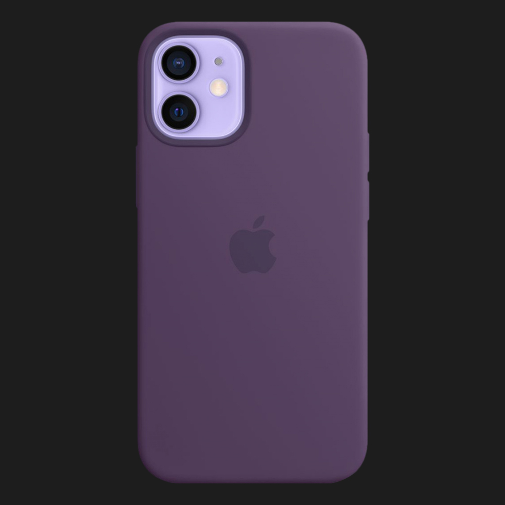 Оригінальний чохол Apple Silicone Case with MagSafe для iPhone 12 | 12 Pro (Amethyst) (MK033)